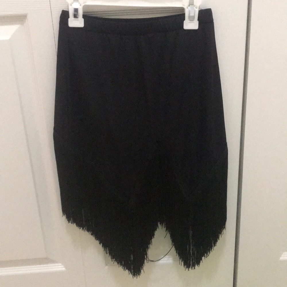 Black Ballroom Dance Skirt